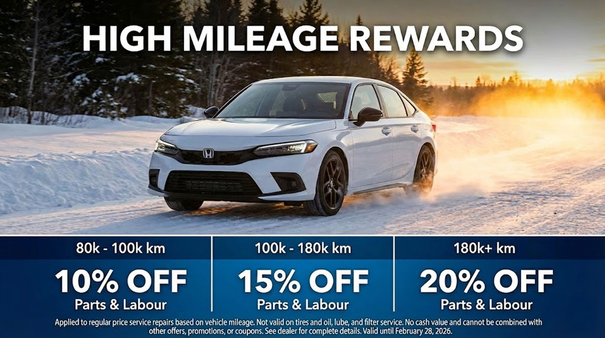 High Mileage Rewards