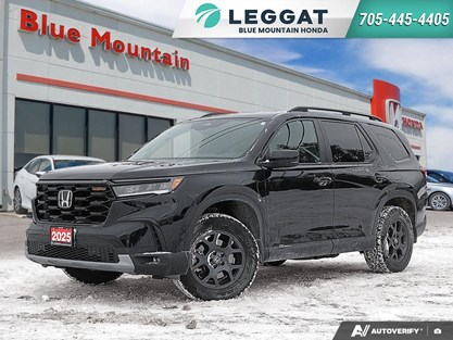 2025 Honda Pilot TrailSport AWD|Accident Free|Honda Certified