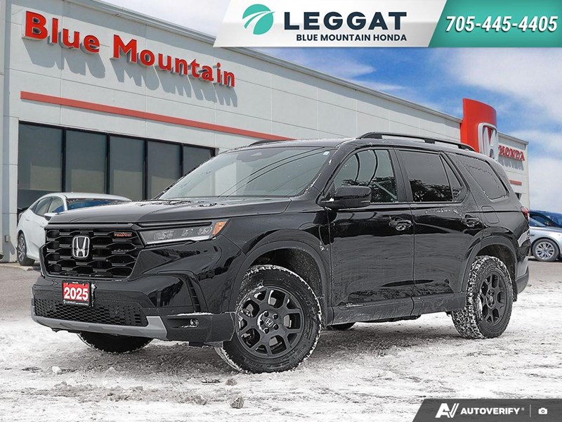 2025 Honda Pilot TrailSport AWD|Accident Free|Honda Certified