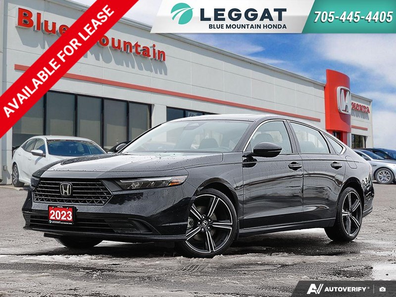 2023 Honda Accord Hybrid Sport CVT |Accident Free|Low KM