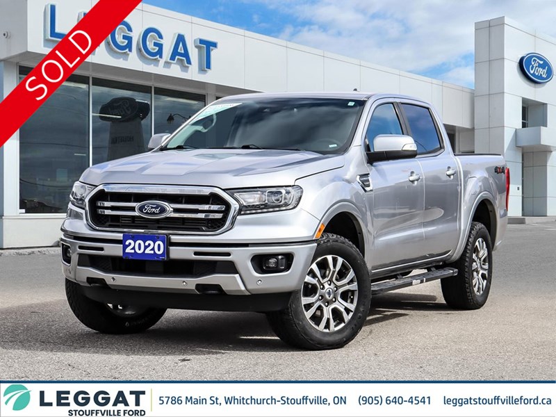 2020 Ford Ranger LARIAT 4WD SuperCrew 5' Box