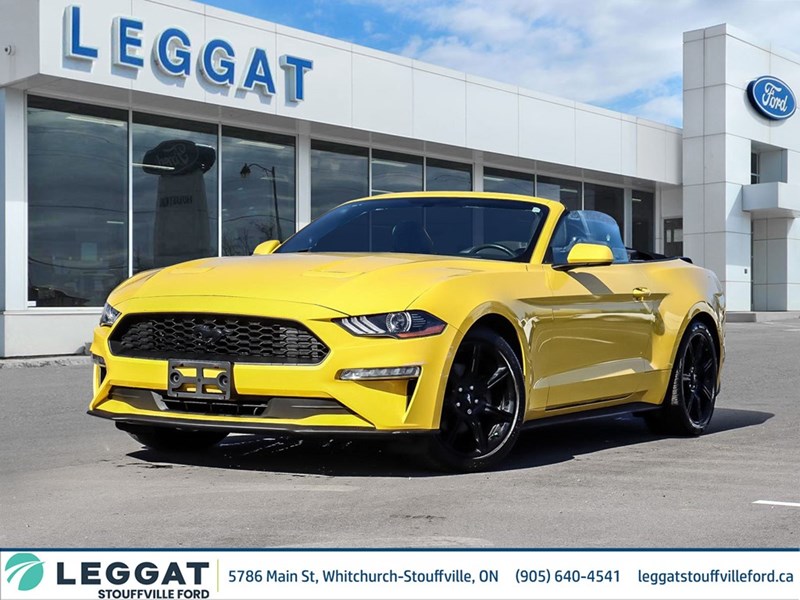 2018 Ford Mustang EcoBoost Convertible