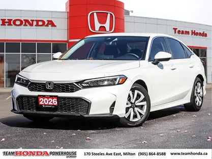 2026 Honda Civic Sedan LX CVT