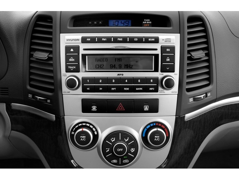 2008 Hyundai Santa Fe FWD 4dr 2.7L Auto GL 5-Pass Interior Shot 2