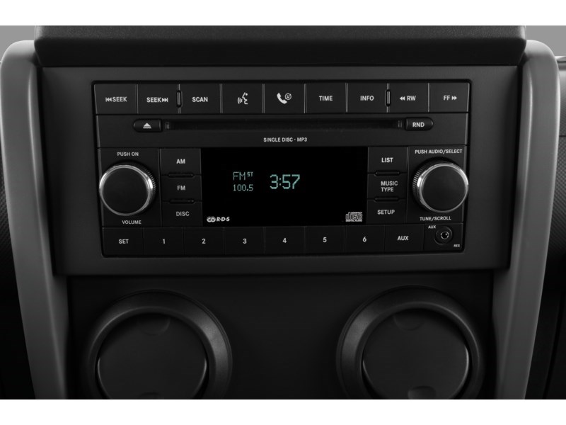 2010 Jeep Wrangler 4WD 2dr Sahara Interior Shot 2