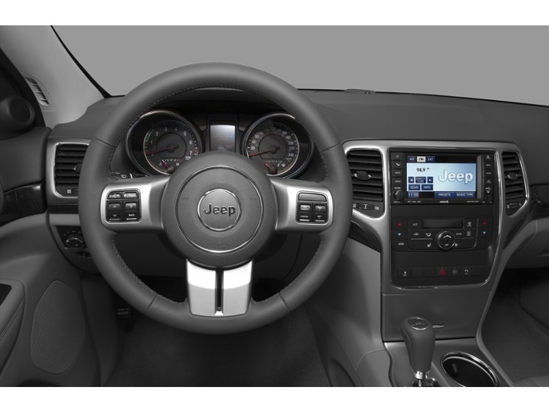 2012 Jeep Grand Cherokee 4WD 4dr Overland Interior Shot 3