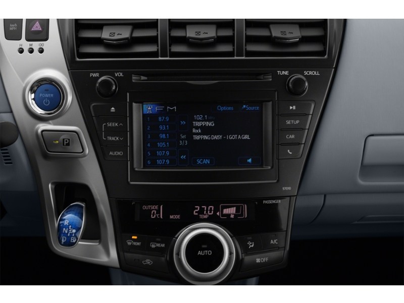 2012 Toyota Prius v 5dr HB Interior Shot 2