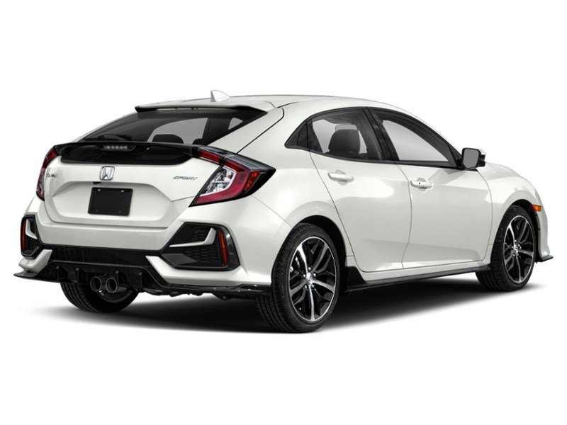 2020 Honda Civic Hatchback Sport CVT Exterior Shot 2