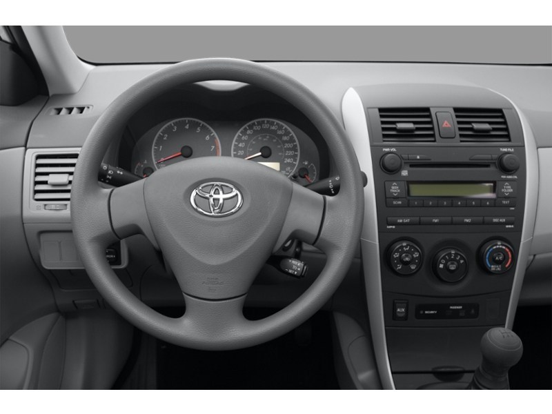 2010 Toyota Corolla 4dr Sdn Man CE Interior Shot 3
