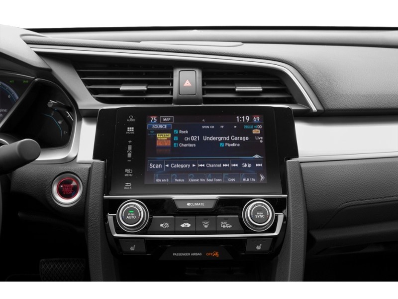 2016 Honda Civic Coupe 2dr CVT Touring Interior Shot 2