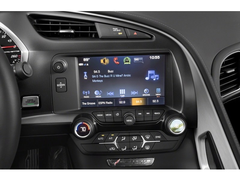 2018 Chevrolet Corvette 2dr Stingray Cpe w/1LT Interior Shot 2