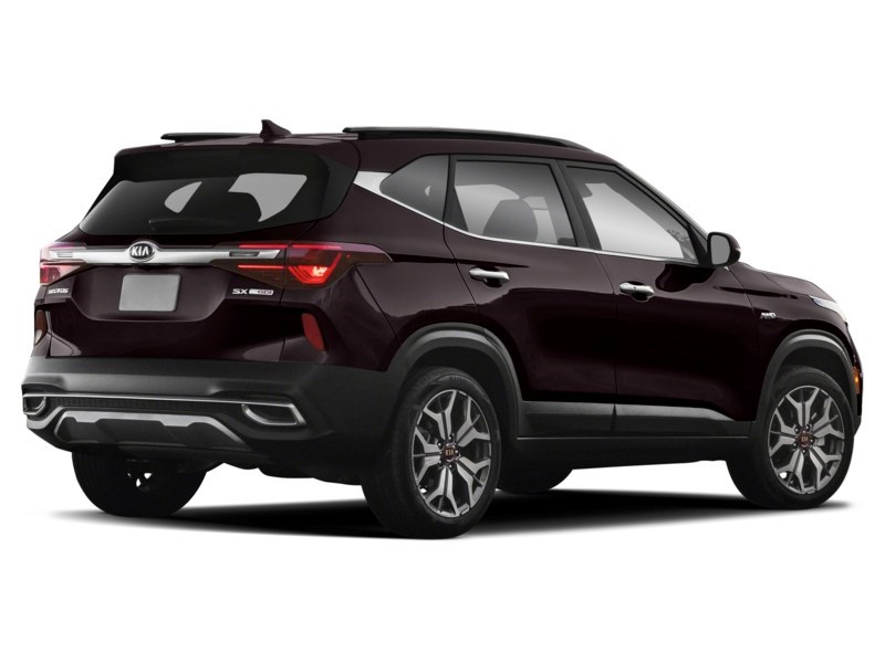 2021 Kia Seltos SX Turbo AWD | Cooled Seats | 1.6T Power Exterior Shot 2