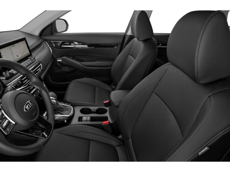 2021 Kia Seltos SX Turbo AWD | Cooled Seats | 1.6T Power Interior Shot 4