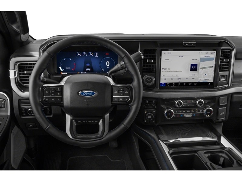 2026 Ford F-350 Platinum 4WD Crew Cab 8' Box Interior Shot 3