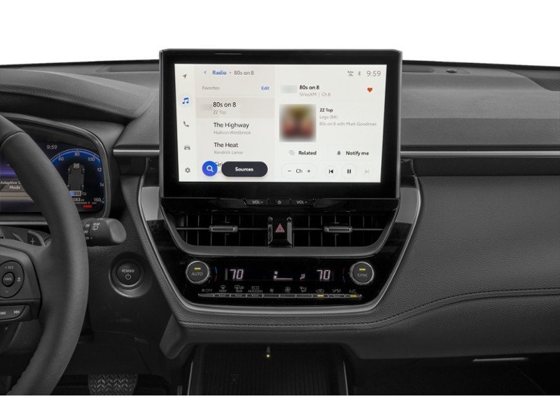 2026 Toyota Corolla Cross Hybrid Hybrid XSE AWD Interior Shot 2