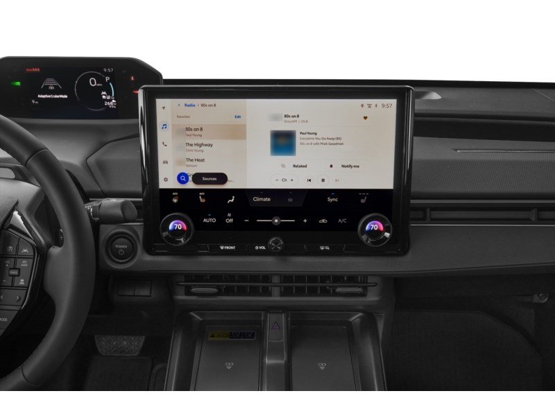 2026 Toyota bZ XLE AWD Interior Shot 2