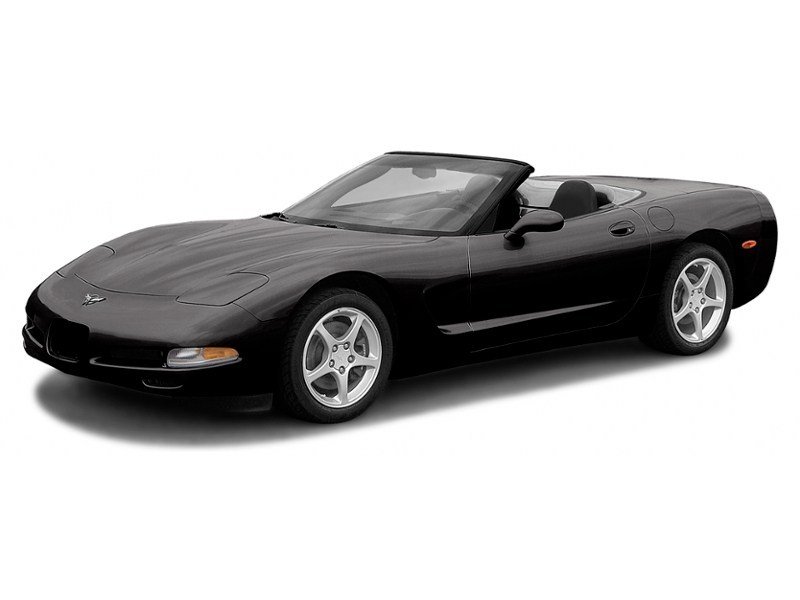 2004 Chevrolet Corvette 2dr Convertible Black  Shot 6