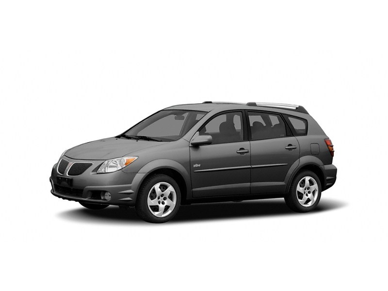 2006 Pontiac Vibe 4dr Wgn FWD Moonstone (Dark Grey Metallic)  Shot 8