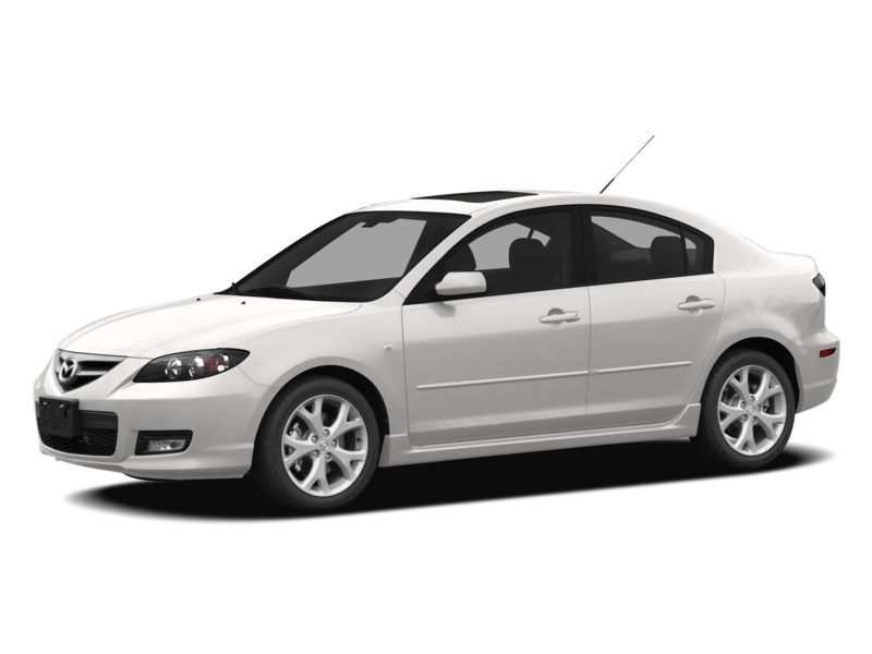 2009 Mazda Mazda3 4dr Sdn Man GX Arctic White  Shot 4