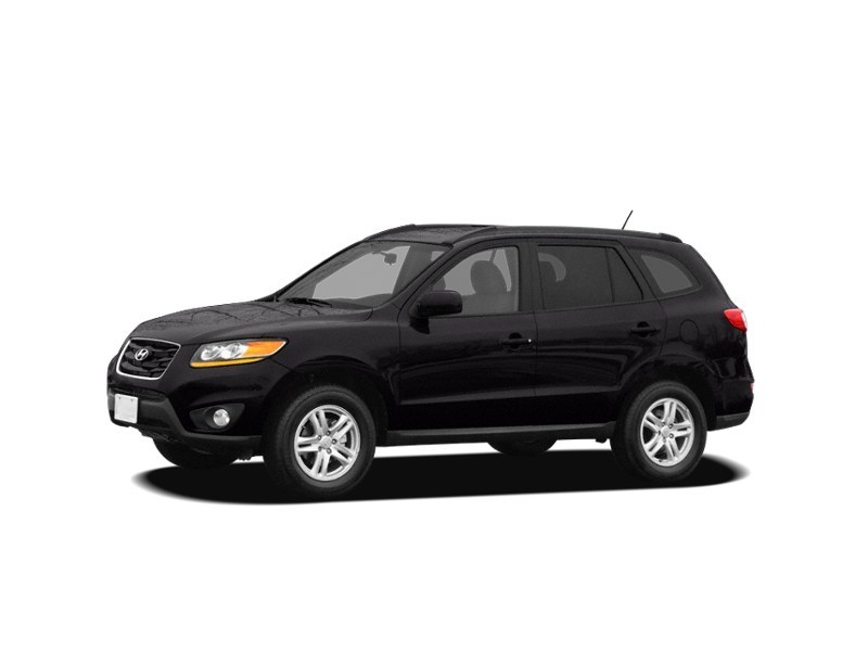 2010 Hyundai Santa Fe FWD 4dr I4 Auto GL Black Noir Pearl  Shot 4