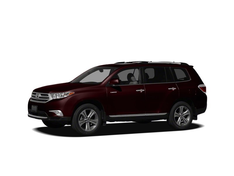 2011 Toyota Highlander 4WD 4dr Sizzling Crimson Mica  Shot 2