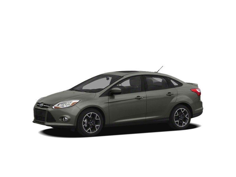 2012 Ford Focus 4dr Sdn Titanium Sterling Grey Metallic  Shot 1