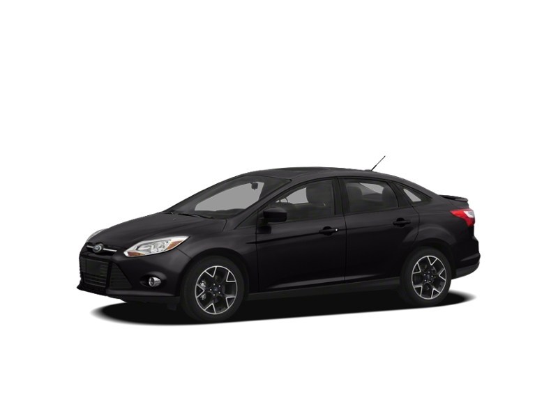 2012 Ford Focus 4dr Sdn Titanium Black  Shot 1