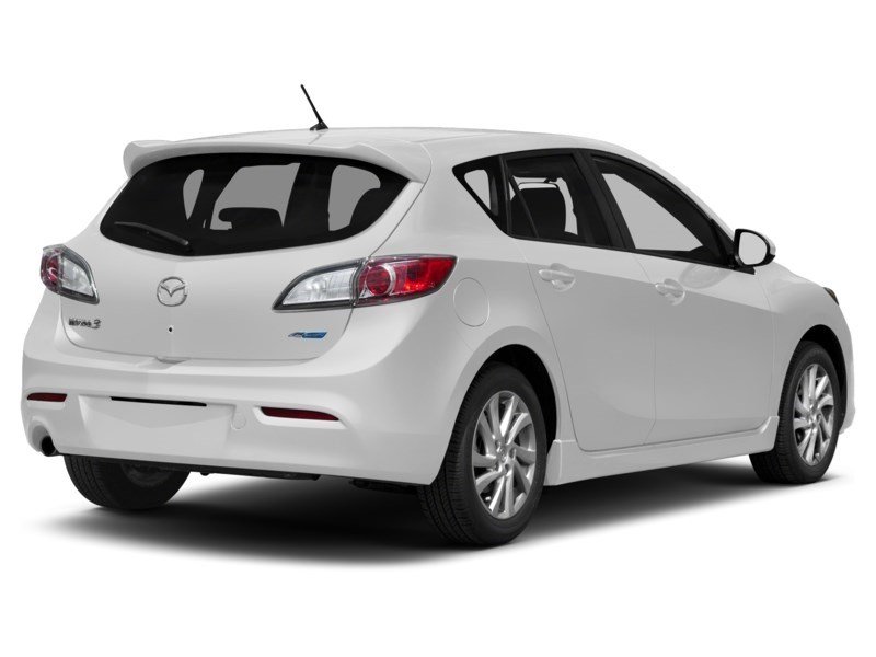 2012 Mazda Mazda3 Sport 4dr HB Sport Man GS-SKY Crystal White Pearl  Shot 2