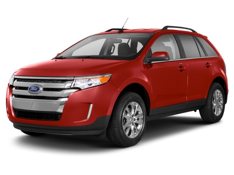 2013 Ford Edge 4dr SEL FWD Ruby Red Metallic Tinted Clearcoat  Shot 4
