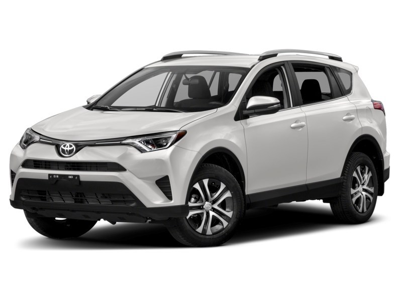 2016 Toyota RAV4 AWD 4dr LE Alpine White  Shot 1
