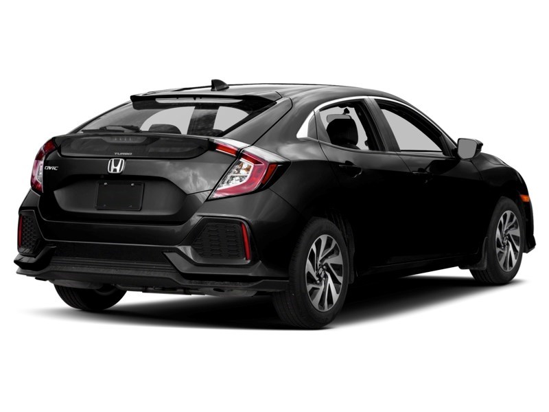 2017 Honda Civic 5dr CVT LX w/Honda Sensing Crystal Black Pearl  Shot 2