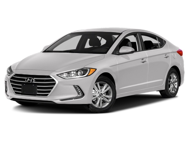 2017 Hyundai Elantra 4dr Sdn Auto GLS Polar White  Shot 4