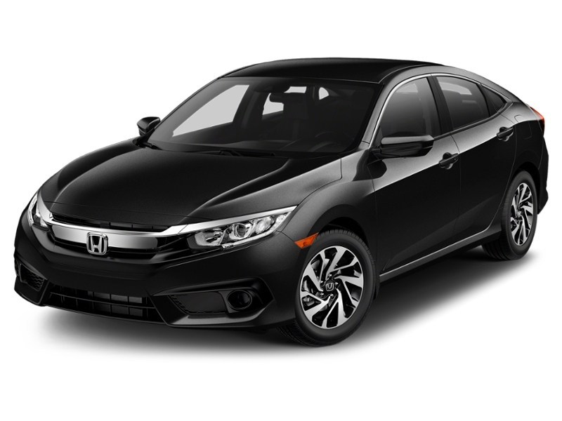 2018 Honda Civic Sedan SE CVT Crystal Black Pearl  Shot 1