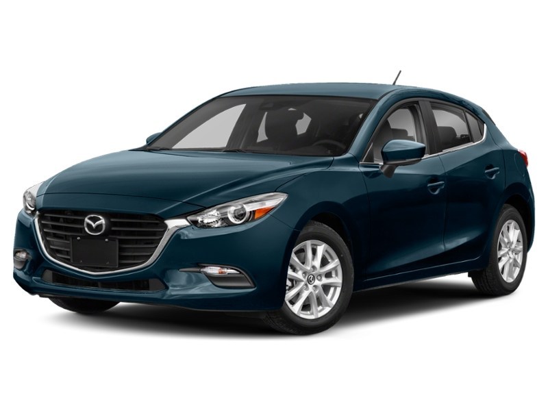 2018 Mazda Mazda3 Sport GS Manual Deep Crystal Blue Mica  Shot 4
