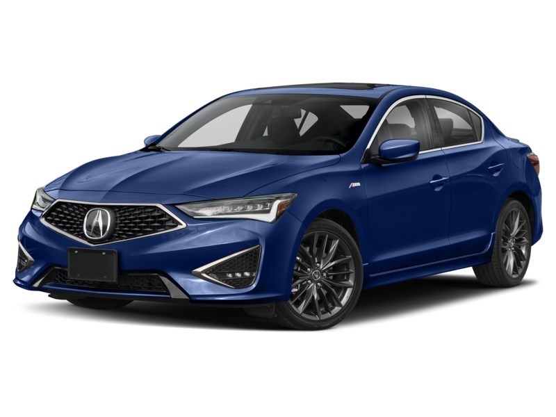 2020 Acura ILX Premium A-Spec Sedan Apex Blue Pearl  Shot 4