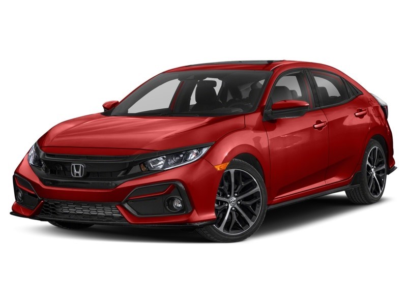 2020 Honda Civic Sport|Accident Free|One Owner Rallye Red  Shot 34