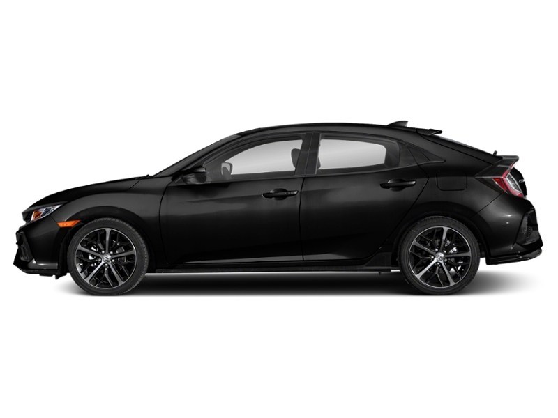 2020 Honda Civic Hatchback Sport CVT Crystal Black Pearl  Shot 15