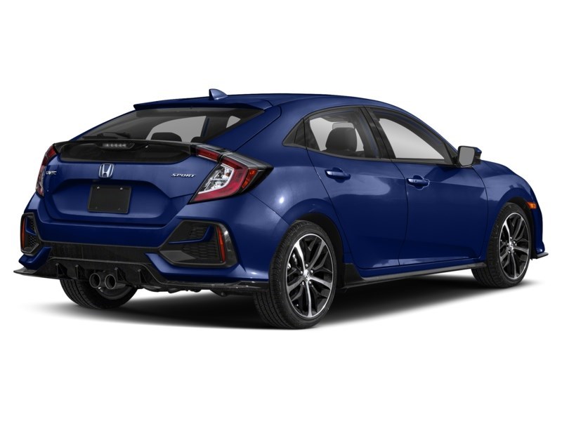 2020 Honda Civic Sport|Accident Free|One Owner Aegean Blue Metallic  Shot 12