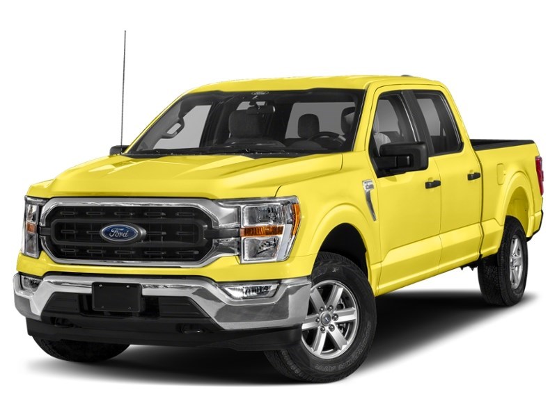 2022 Ford F-150 XLT 4WD SuperCrew 5.5' Box Yellow  Shot 16