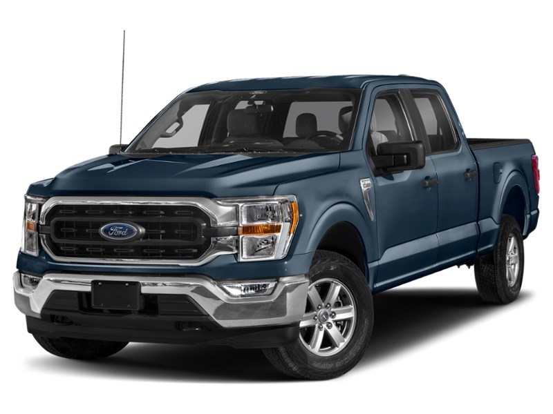 2022 Ford F-150 XLT 4WD SuperCrew 5.5' Box Antimatter Blue Metallic  Shot 44