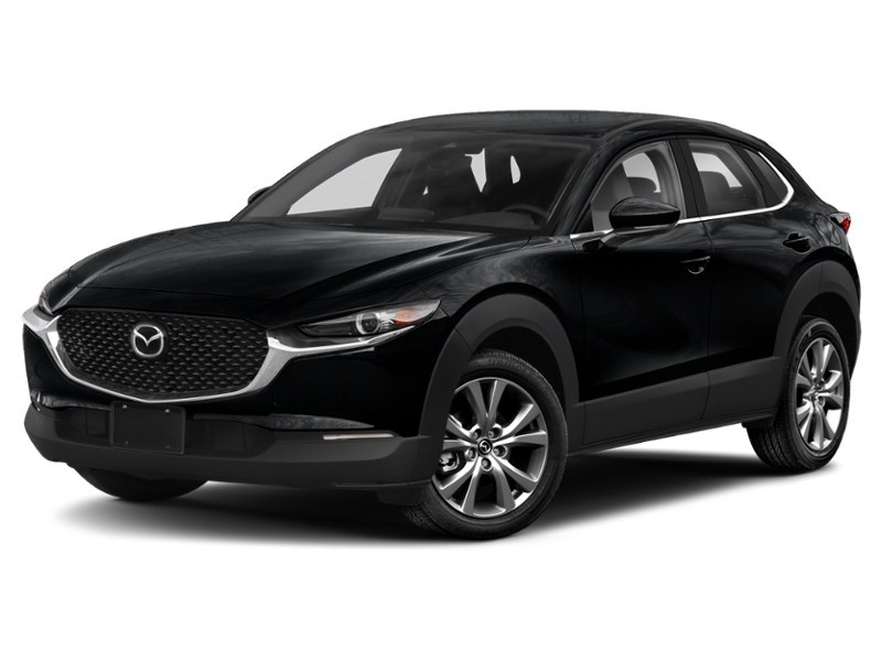 2020 Mazda CX-30 GS LUXURY/SUNROOF/LEATHER/1 OWNER Jet Black Mica  Shot 4
