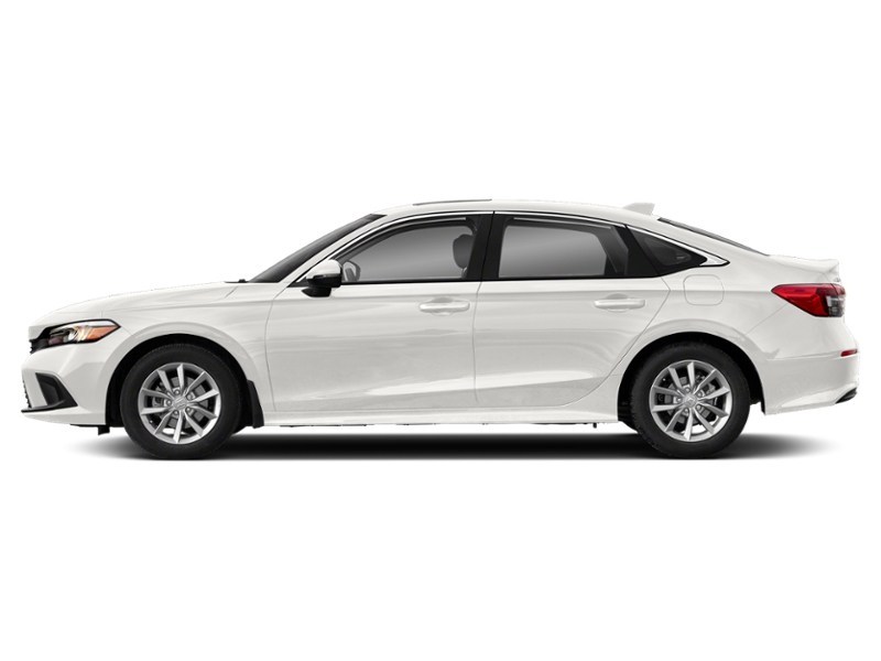 2022 Honda Civic Sedan EX CVT Platinum White Pearl  Shot 5