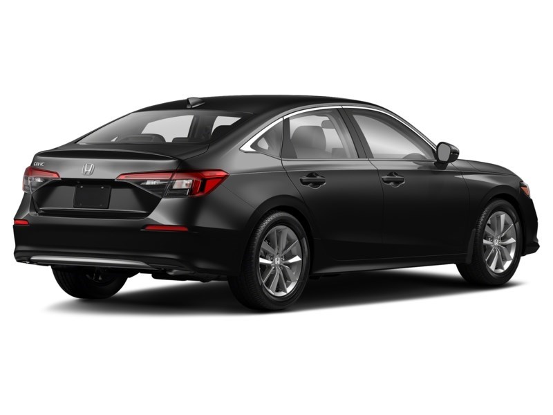 2022 Honda Civic EX CVT Crystal Black Pearl  Shot 6