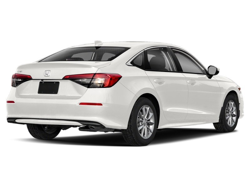 2022 Honda Civic Sedan EX CVT Platinum White Pearl  Shot 2