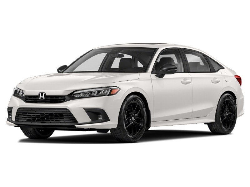 2024 Honda Civic Sedan Sport CVT Platinum White Pearl  Shot 3