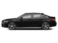 2022 Honda Civic Touring CVT Crystal Black Pearl  Shot 2