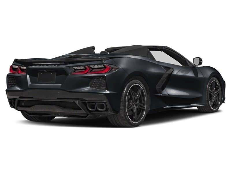 2025 Chevrolet Corvette CONVERTIBLE | 1LT | EXHAUST | TINTED | ONLY6700KM Black  Shot 2