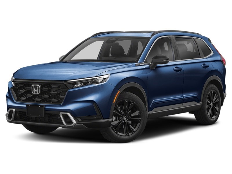 2024 Honda CR-V Hybrid Touring | AWD | 2.0L | ONE OWNER | ACCIDENT FREE Canyon River Blue Metallic  Shot 4