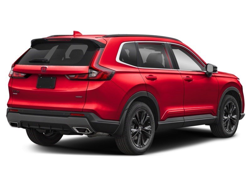 2025 Honda CR-V Hybrid Touring AWD Radiant Red Metallic  Shot 6