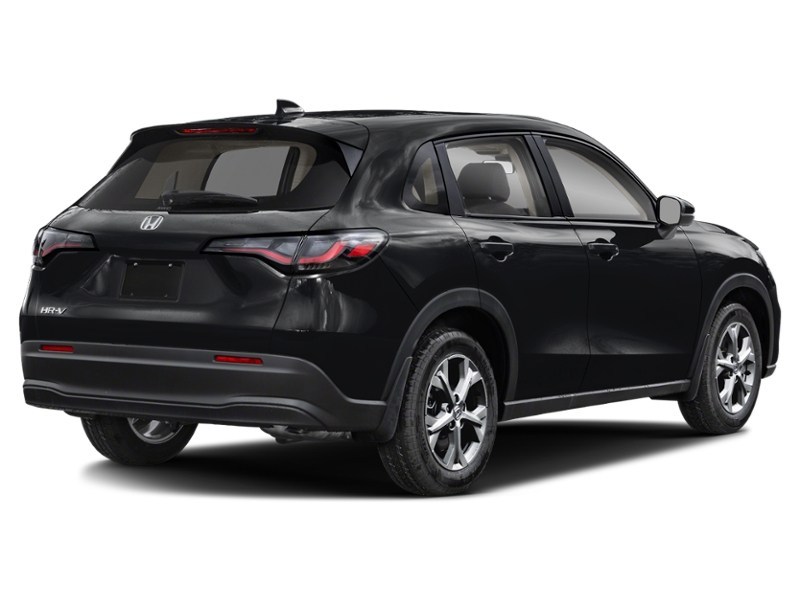2025 Honda HR-V LX 2WD CVT Crystal Black Pearl  Shot 2